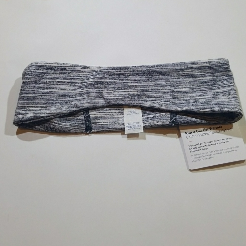 Lululemon Run It Out Ear Warmer - One Size - Gray - Picture 2 of 8